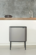 Picture of Brabantia Touch Bin -  Platinum