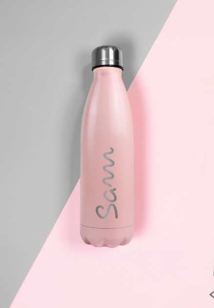 Picture of Personalised Water Bottle - Pink