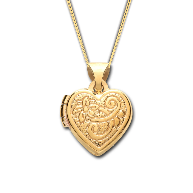 Picture of 9ct Gold Heart Locket