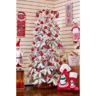 Picture of 8ft Candy Cane Tree Set