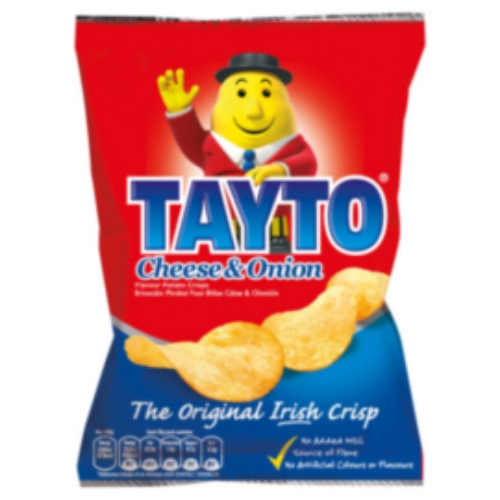 Picture of CHEESE & ONION TAYTO 35GX50