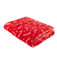 Picture of Candy Cane Red Throw