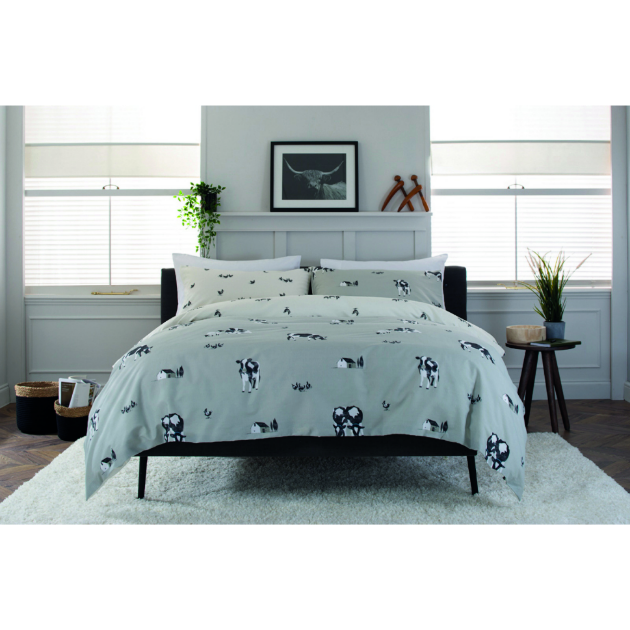 Picture of Cows,Sheep,Chicken Duvet Set-Single