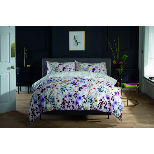 Picture of Watercolour Meadow Duvet Set - Single