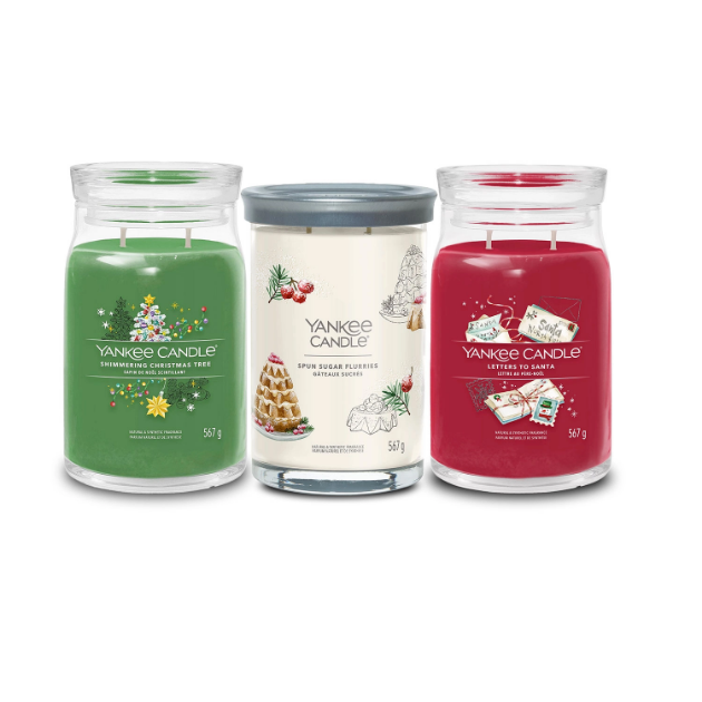 Picture of Yankee Candle Trio of Christmas Candles