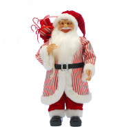 Picture of Standing Santa with Candystripe Coat