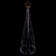 Picture of 2.1m Pin Wire Pyramid Tree