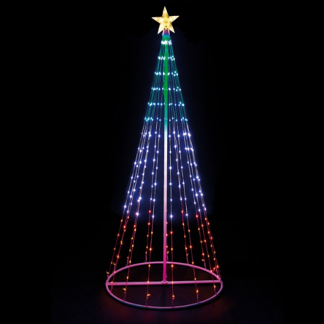 Picture of 1.8M RGB Pop Up Festival Tree + Remote