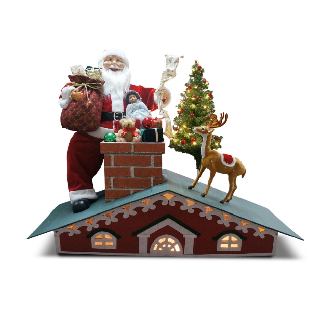 Picture of 90cm Santa on Roof