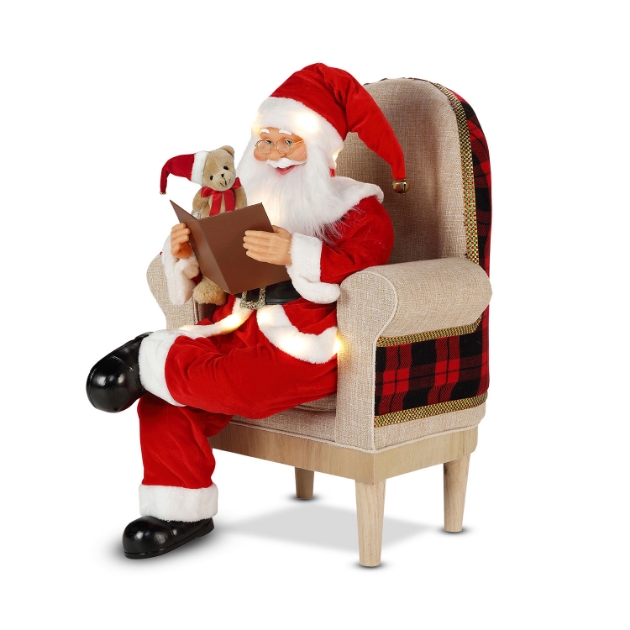 Picture of Santa on Armchair