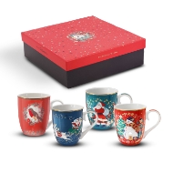 Picture of Tipperary Crystal Christmas Plates & Mug