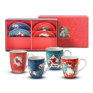 Picture of Tipperary Crystal Christmas Plates & Mug