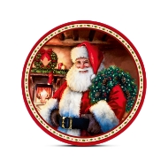 Picture of Santa Charger Plates and Drinks Tray