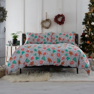 Picture of Gingerbread Duvet Set - Single