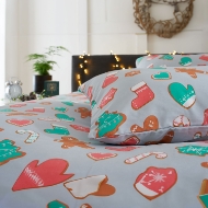 Picture of Gingerbread Duvet Set - Single