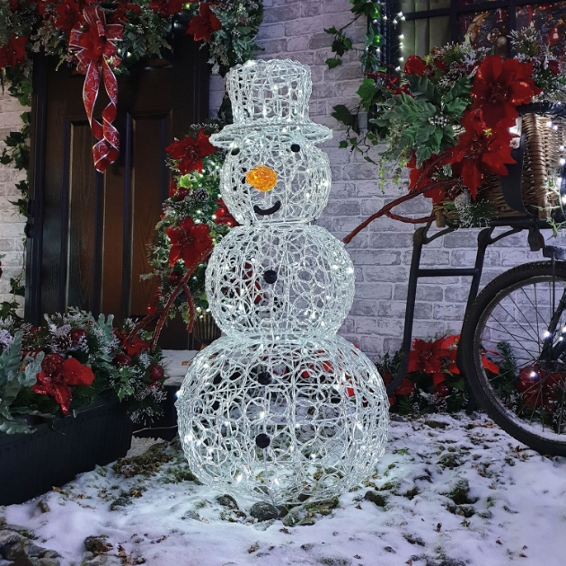 Picture of 90cm Lit Soft Acrylic Snowman