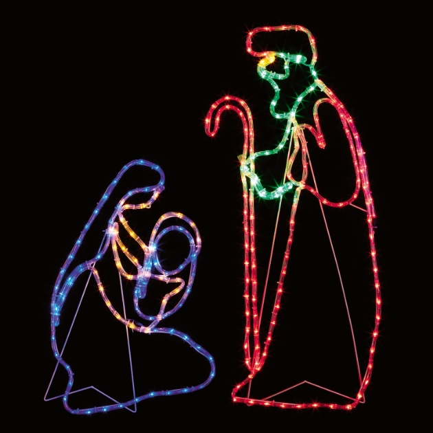 Picture of 1M Nativity Scene Rope Light 