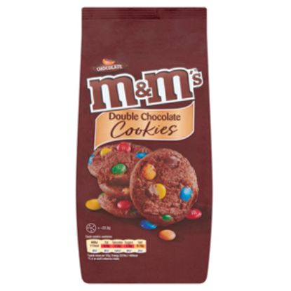 Picture of M&M Large Cookie Double Choc 180g x8