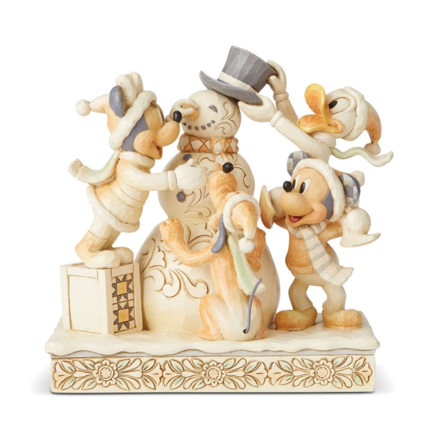 Picture of Frosty Friendship White Woodland Mickey 