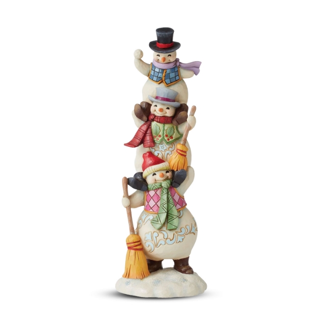 Picture of Jim Shore Collection Stacked Snowmen 