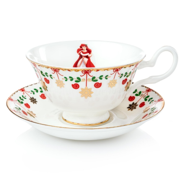 Picture of Disney Ariel Christmas Cup & Saucer