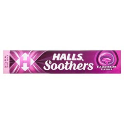 Picture of Halls Soothers Blackcurrant x20