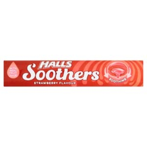 Picture of Halls Soothers Strawberry x20