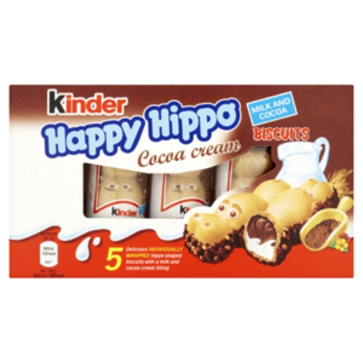 Picture of Happy Hippo Kinder Choc MULTIPACK 5pk x10