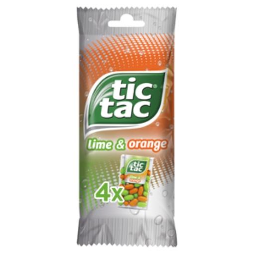 Picture of TicTac Lime & Orange Multi 4pk x10