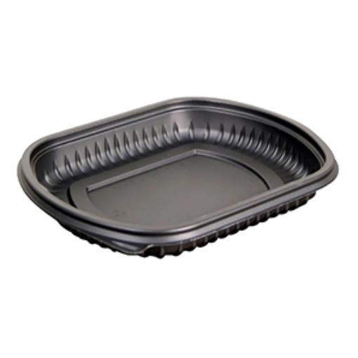 Picture of Case Microwave Black Tray  24oz(40sx8) 320