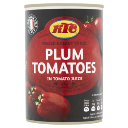 Picture of KTC Tomatoes Peeled Plum 400g x12