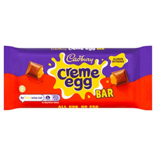 Picture of Lge Creme Egg Bar 123g LTD ED Cadburys x16