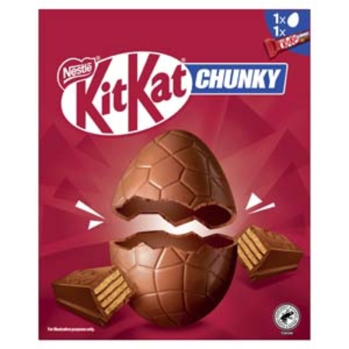 Picture of Easter Nestle KIT KAT Chunky Large Egg 188g x4