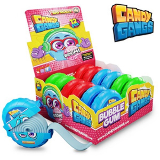 Picture of Big Rolly Gum Tap Candy Gangs x12