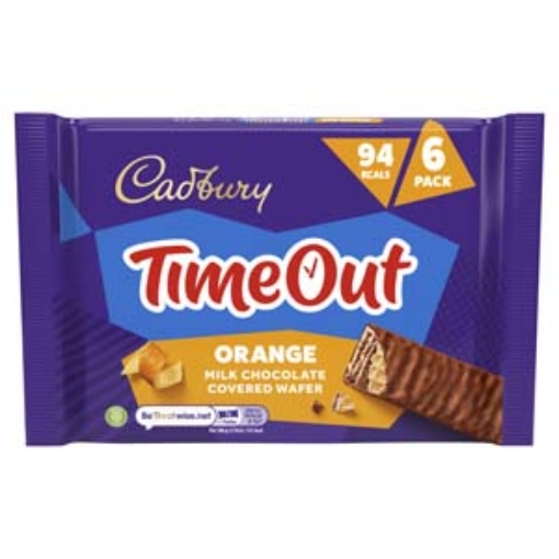 Picture of Timeout Orange Wafer MULTI 6pk 108g  x13