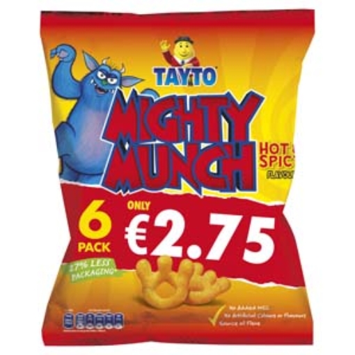 Picture of Tayto Mighty Munch 6pk 156g PM€2.75 x12