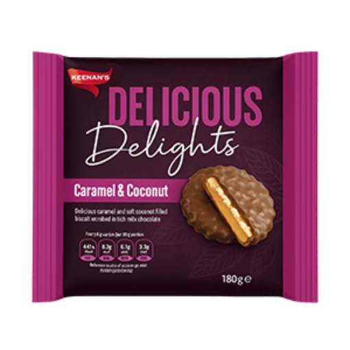 Picture of Keenans Classic Caramel Biscuits 128g x7