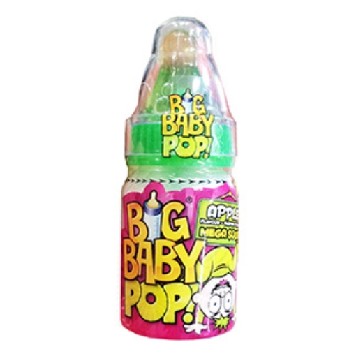Picture of Bazooka Big Baby Pop Mega Sour x12