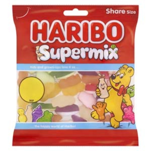 Picture of Bags Haribo Supermix 140g PM€1.25 x12