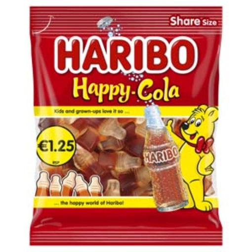 Picture of Bags Haribo Happy Cola 140g PM€1.25 x12