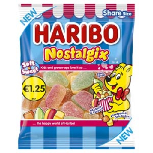 Picture of Bags Haribo Nostalgix 140g PM€1.25 x12