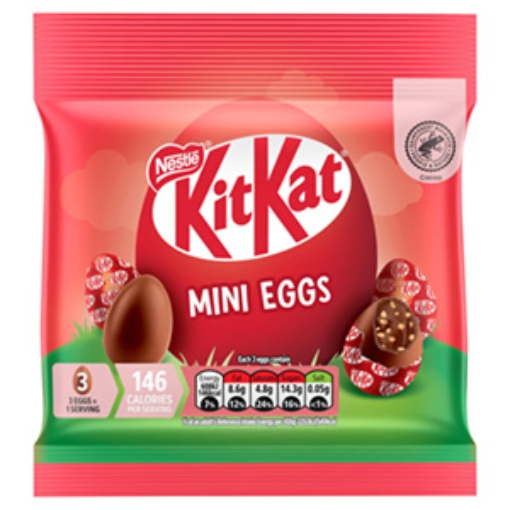 Picture of Bags Nestle KitKat Mini Eggs 80g x12