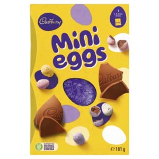 Picture of EASTER Cadbury Lge Mini Egg 181g x6