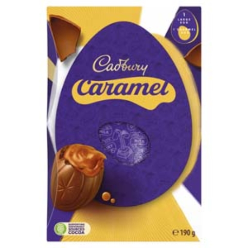 Picture of EASTER Cadbury Lge Caramel Egg 190g x6