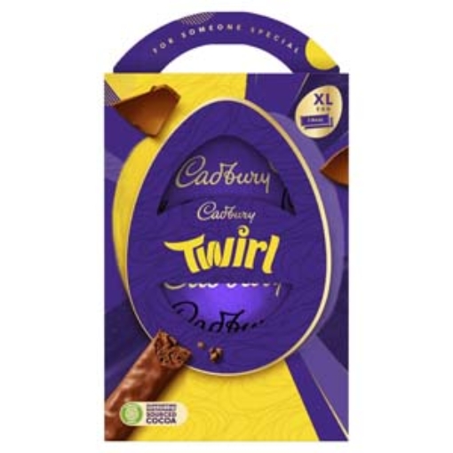 Picture of EASTER Cadbury Gesture Twirl Egg 218g x6