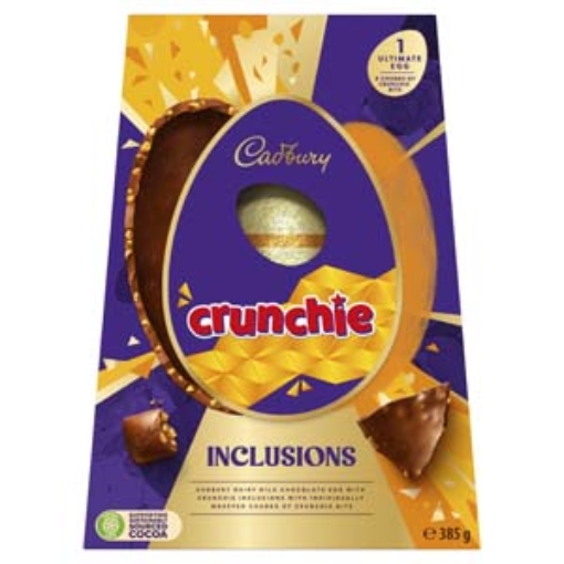 Picture of Easter Cad Ultimate Crunchie Egg 385g x4