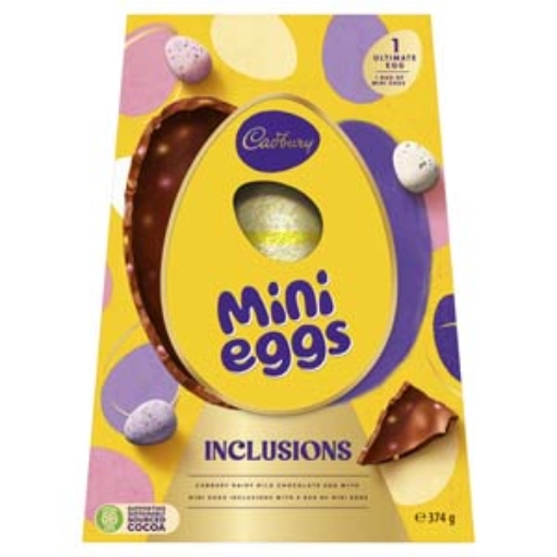 Picture of Easter Cad Ultimate Mini Egg 374g x4